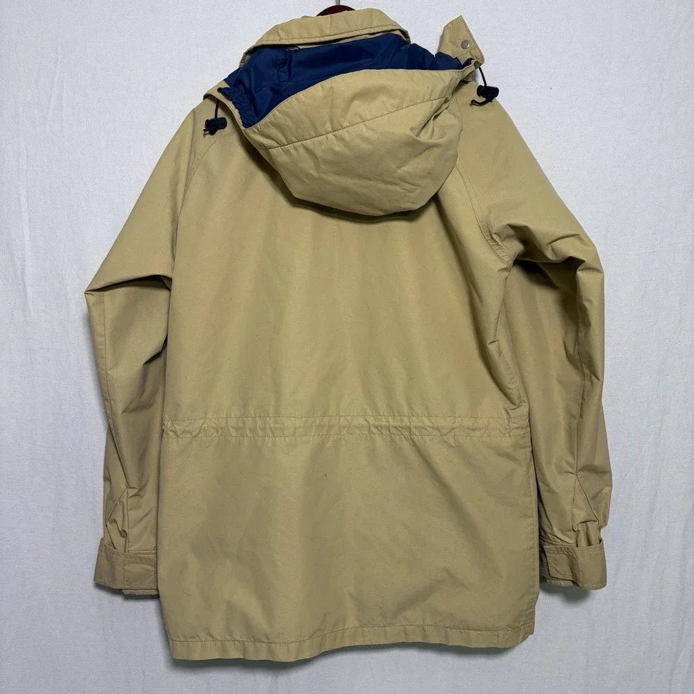 Vintage The North Face Gore-Tex Jacket M Tan USA Made Brown Label Hiking Y2K